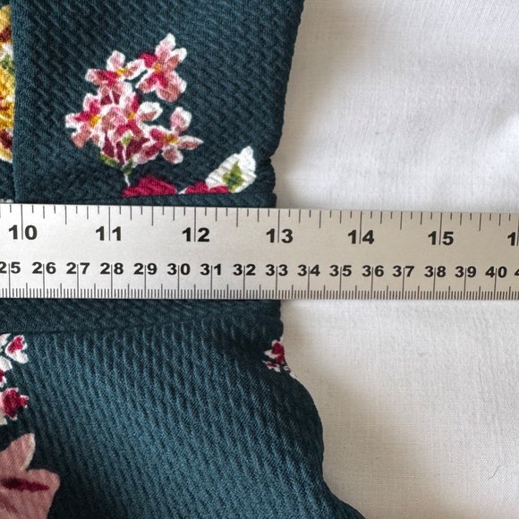 SMAK Parlour Women's Sleeveless Babydoll Collared Floral Print Dress Y2K Green S - Picture 10 of 14